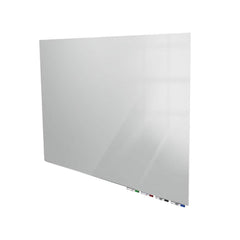 Ghent Aria Low Profile Magnetic Glass Whiteboard, 2'H x 3'W, Horizontal, Gray