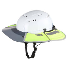 Hard Hat Accessories; Type: Visor; Accessory Type: Visor; Hard Hat Compatibility: All Hard Hats; Material: Polyester; Material: Polyester; Attachment Type: Clip-On; Attachment Method: Clip-On; Color: Yellow; For Use With: Milwaukee ™ And Most Professional