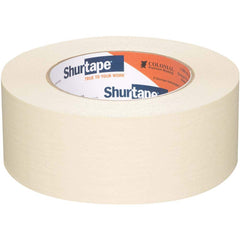 Shurtape - 1.88" Wide x 180' Long x 6.4 mil Thick Tan/Natural Masking Tape - Exact Industrial Supply