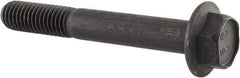 Value Collection - M10x1.50 Metric Coarse, 70mm Length Under Head, Hex Drive Flange Bolt - 35mm Thread Length, Grade 10.9 Alloy Steel, Smooth Flange, Phosphate & Oil Finish - Exact Industrial Supply