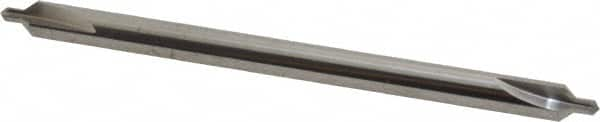 Hertel - #3 Plain Cut 82° Incl Angle Solid Carbide Combo Drill & Countersink - Exact Industrial Supply