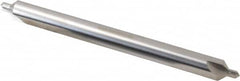 Combo Drill & Countersink: #6, 1/2″ Body Dia, 118 ™, Solid Carbide Bright (Polished) Finish, 7/32″ Point Dia, 7/32″ Point Length, 6″ OAL, Right Hand Cut