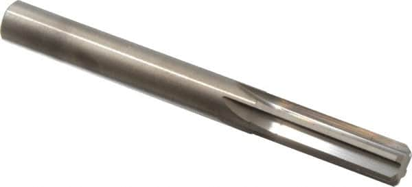 Hertel - 27/64" Solid Carbide 6 Flute Chucking Reamer - Exact Industrial Supply