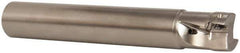 Seco - 1" Cut Diam, 0.433" Max Depth of Cut, 1" Shank Diam, 6.69" OAL, Indexable Square Shoulder End Mill - XO.X 1204.. Inserts, Cylindrical Shank, 90° Lead Angle, Through Coolant, Series Super Turbo - Exact Industrial Supply