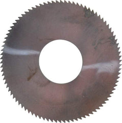 Made in USA - 1-3/4" Diam x 0.045" Blade Thickness x 5/8" Arbor Hole Diam, 90 Tooth Slitting and Slotting Saw - Arbor Connection, Solid Carbide, Concave Ground - Exact Industrial Supply