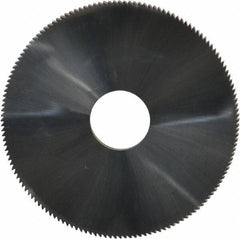 Made in USA - 2" Diam x 1/8" Thick, 1/2" Arbor Hole Diam, 148 Teeth, Solid Carbide Jeweler's Saw - Uncoated - Exact Industrial Supply