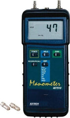 Extech - 29 Max psi, 2% Accuracy, Differential Pressure Manometer - Exact Industrial Supply