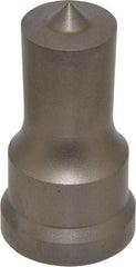 Cleveland Steel Tool - 15/16 Inch Diameter Round Ironworker Punch - 1-7/32 Inch Body Diameter, 1-3/8 Inch Head Diameter, 2-3/8 Inch Overall Length - Exact Industrial Supply