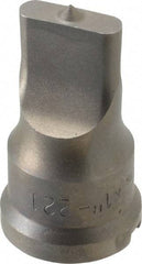 Cleveland Steel Tool - 5/16 Inch Wide Oblong Ironworker Punch - 1-7/32 Inch Body Diameter, 1-3/8 Inch Head Diameter, 2-3/8 Inch Overall Length - Exact Industrial Supply