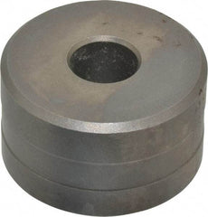 Cleveland Steel Tool - 15/32 Inch Diameter Round Ironworker Die - 1-13/16 Inch Head Diameter, 1-1/8 Inch Head Height - Exact Industrial Supply