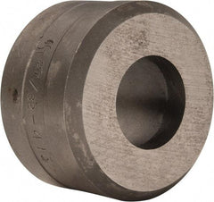 Cleveland Steel Tool - 27/32 Inch Diameter Round Ironworker Die - 1-13/16 Inch Head Diameter, 1-1/8 Inch Head Height - Exact Industrial Supply