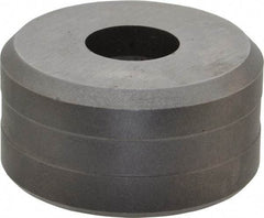 Cleveland Steel Tool - 23/32 Inch Diameter Round Ironworker Die - 2 Inch Head Diameter, 1 Inch Head Height - Exact Industrial Supply