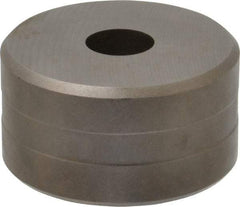 Cleveland Steel Tool - 11/16 Inch Diameter Round Ironworker Die - 2-3/8 Inch Head Diameter, 1-1/4 Inch Head Height - Exact Industrial Supply