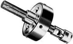 Procunier - Series 1-AL, 40 TPI, 1/2 Inch Left Hand Thread, Lead Screw Assembly - Includes Cap, Hardened and Ground Lead Screw, Split Lead Screw Nut, Thru-Grip Tap Holder and Wiper Oiler - Exact Industrial Supply