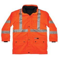 8385 L ORANGE 4-IN-1 JACKET - Exact Industrial Supply