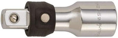Blackhawk by Proto - 1/2" Drive Locking Socket Extension - 3" OAL, Nickel Chrome Finish - Exact Industrial Supply