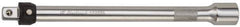 Blackhawk by Proto - 1/2" Drive Locking Socket Extension - 9-7/8" OAL, Nickel Chrome Finish - Exact Industrial Supply