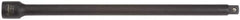 Blackhawk by Proto - 3/8" Drive Impact Socket Extension - 10" OAL, Black Oxide Finish - Exact Industrial Supply