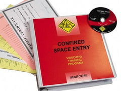 Marcom - Confined Space Entry, Multimedia Training Kit - 19 Minute Run Time DVD, English and Spanish - Exact Industrial Supply