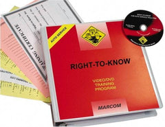 Marcom - Right to Know for Auto Service Facilities, Multimedia Training Kit - 21 Minute Run Time DVD, English and Spanish - Exact Industrial Supply