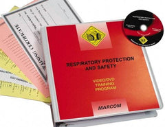 Marcom - Respiratory Protection and Safety, Multimedia Training Kit - DVD, English - Exact Industrial Supply