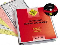 Marcom - DOT HazMat General Awareness, Multimedia Training Kit - 17 Minute Run Time DVD, English and Spanish - Exact Industrial Supply