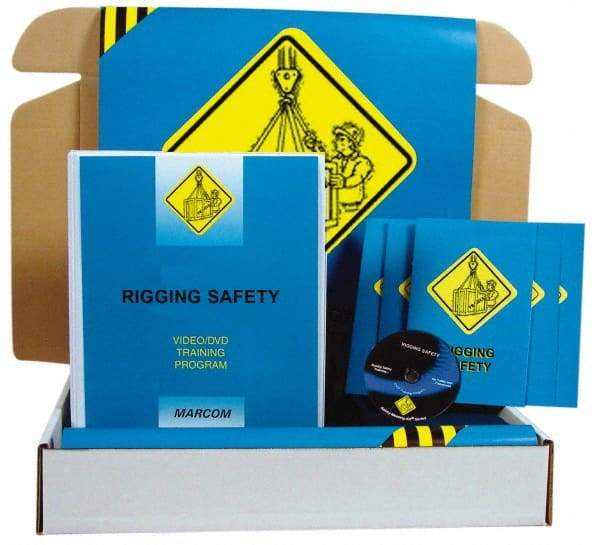 Marcom - Rigging Safety, Multimedia Training Kit - DVD, English - Exact Industrial Supply