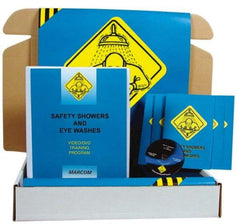 Marcom - Safety Showers and Eye Washes, Multimedia Training Kit - 12 Minute Run Time DVD, English and Spanish - Exact Industrial Supply