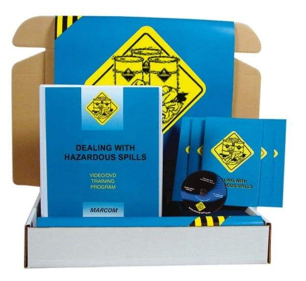 Marcom - Dealing with Hazardous Spills, Multimedia Training Kit - 23 Minute Run Time DVD, English and Spanish - Exact Industrial Supply