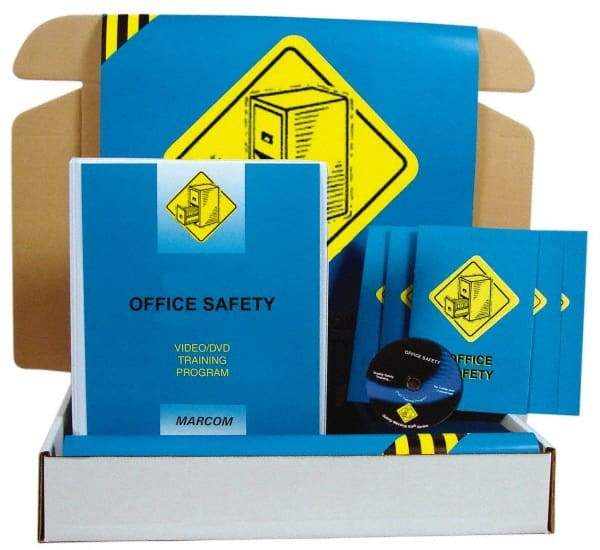 Marcom - Office Safety, Multimedia Training Kit - 22 Minute Run Time DVD, English and Spanish - Exact Industrial Supply