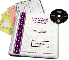 Marcom - Safe Handling of Laboratory Glassware, Multimedia Training Kit - DVD, English - Exact Industrial Supply