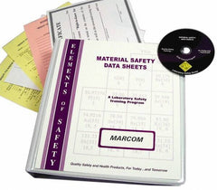 Marcom - Using Material Safety Data Sheets in the Laboratory, Multimedia Training Kit - DVD, English - Exact Industrial Supply