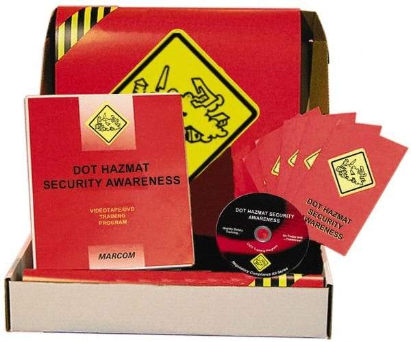 Marcom - DOT HazMat Security Awareness, Multimedia Training Kit - DVD, English - Exact Industrial Supply