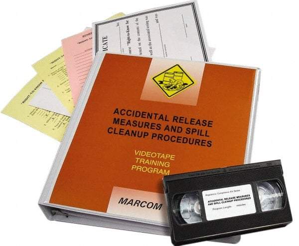 Marcom - Introduction to HAZWOPER Retraining, Multimedia Training Kit - 23 min Run Time DVD, English & Spanish - Exact Industrial Supply