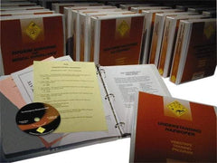 Marcom - All HAZWOPER Series Courses, Multimedia Training Kit - DVD, 23 Courses, English & Spanish - Exact Industrial Supply