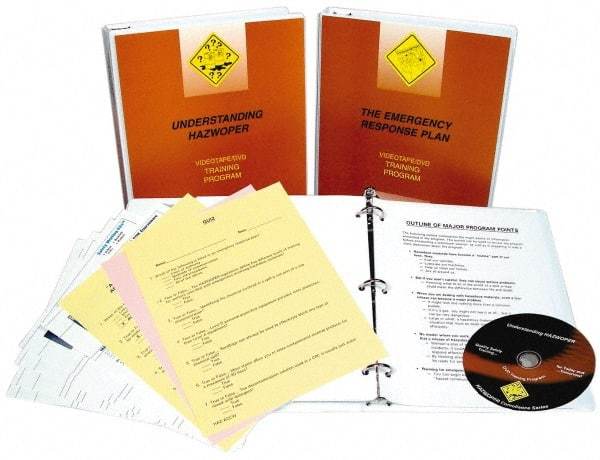 Marcom - Emergency Response: Awareness Training Series, Multimedia Training Kit - DVD, 2 Courses, English & Spanish - Exact Industrial Supply