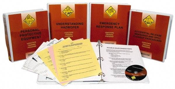 Marcom - Emergency Response: Operations Series, Multimedia Training Kit - DVD, 4 Courses, English & Spanish - Exact Industrial Supply