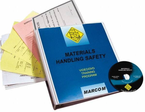 Marcom - Materials Handling Safety, Multimedia Training Kit - 14 Minute Run Time DVD, English and Spanish - Exact Industrial Supply