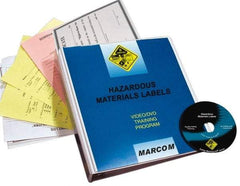 Marcom - Hazardous Materials Labels, Multimedia Training Kit - 22 Minute Run Time DVD, English and Spanish - Exact Industrial Supply