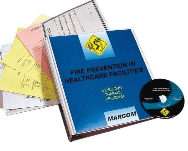 Marcom - Fire Prevention in Healthcare Facilities, Multimedia Training Kit - 19 Minute Run Time DVD, English and Spanish - Exact Industrial Supply