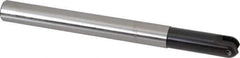 LMT - 3/4" Cut Diam, 2.36" Max Depth of Cut, 3/4" Shank Diam, 8.27" OAL, Indexable Ball Nose End Mill - 2.36" Head Length, Straight Shank, EBG-R Toolholder, WPR 0750 Insert - Exact Industrial Supply