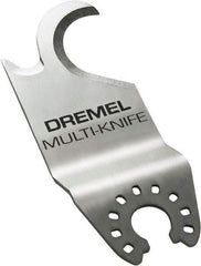 Dremel - 3-1/2" Long Power Sander MM430 Hook Blade - For Use with Multi-Max Tools - Exact Industrial Supply