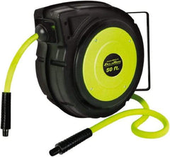 Legacy - 50' Spring Retractable Hose Reel - 150 psi, Hose Included - Exact Industrial Supply