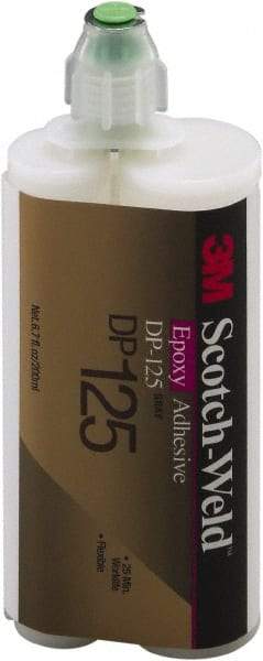 3M - 400 mL Syringe Two Part Epoxy - 25 min Working Time, Series DP125 - Exact Industrial Supply