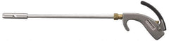 Guardair - 120 Max psi Venturi Nozzle Thumb Lever Blow Gun - 1/4 NPT, 48" Tube Length, Aluminum - Exact Industrial Supply