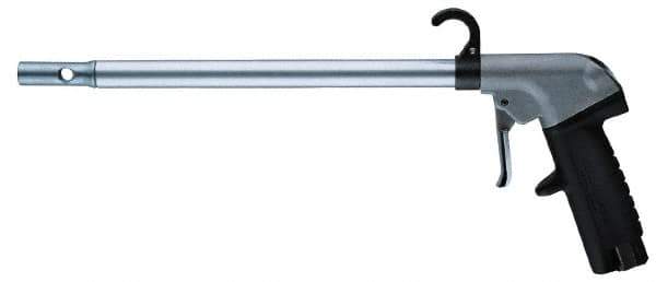 Guardair - 120 Max psi High Power Venturi Nozzle Pistol Grip Blow Gun - 3/8 NPT, 12" Tube Length, Aluminum - Exact Industrial Supply