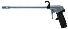 Guardair - 120 Max psi High Power Venturi Nozzle Pistol Grip Blow Gun - 3/8 NPT, 60" Tube Length, Aluminum - Exact Industrial Supply