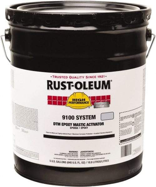 Rust-Oleum - 5 Gal Can Activator - <250 g/L VOC Content - Exact Industrial Supply