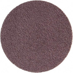 Standard Abrasives - 1-1/2" Disc Diam, 80 Grit, Aluminum Oxide Quick Change Disc - Type P Attaching System, Coated, Red, Medium Grade, 25,000 RPM - Exact Industrial Supply