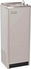 Halsey Taylor - 4 GPH Cooling Capacity Deluxe Floor Standing Water Cooler & Fountain - Heavy Gauge, 105 Max psi, 120 VAC Volts, 230 Watts, 2.5 Full Load Amperage, Vinyl Clad Steel - Exact Industrial Supply